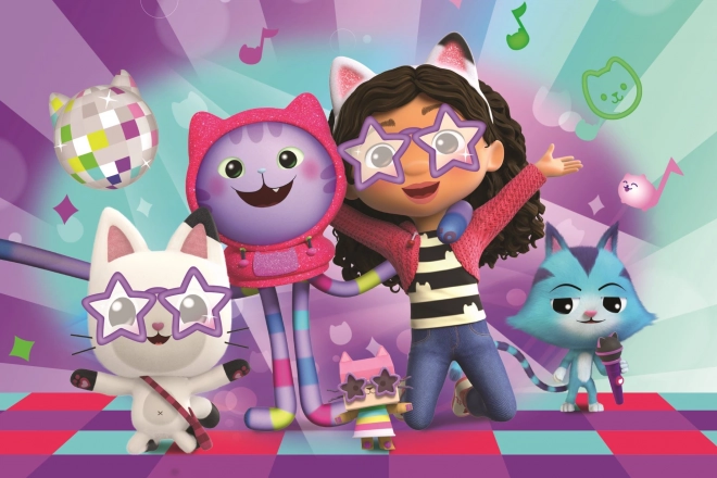 Puzzle TREFL La maison magique de Gabi: Fête 54 pièces