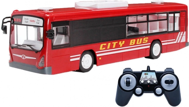 Bus urbain télécommandé 1:20 Double Eagle rouge