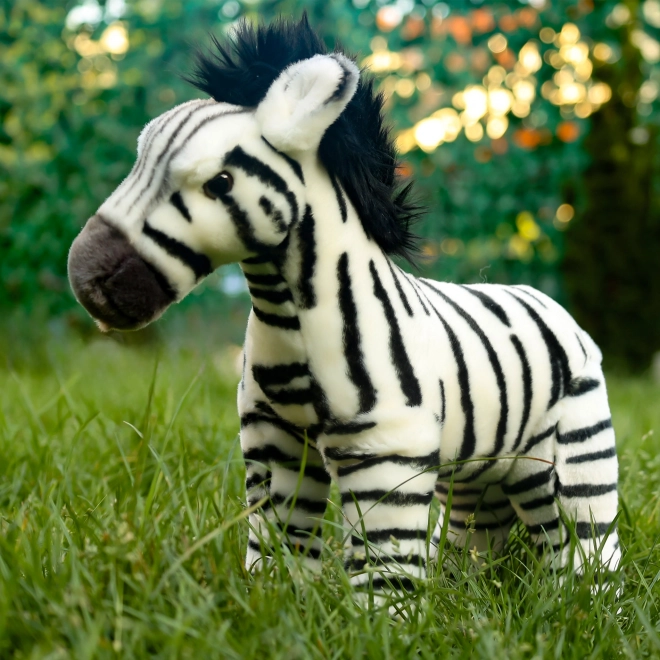 Zèbre en peluche debout 30 cm ECO-FRIENDLY