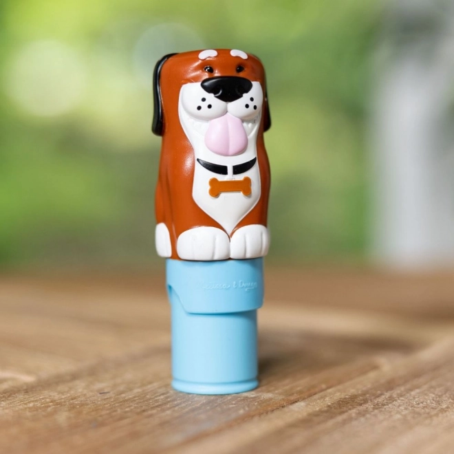 Autocollant WOW! Tampon autocollant chien