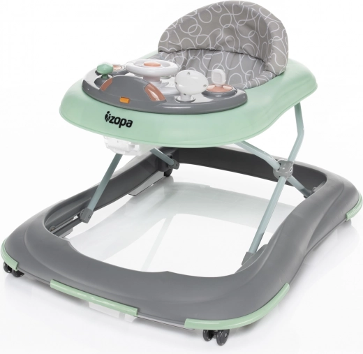 Trotteur Fiesta, Gris/Menthe