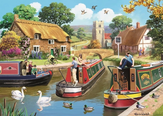 Puzzle Ravensburger Promenade Paisible 1000 pièces