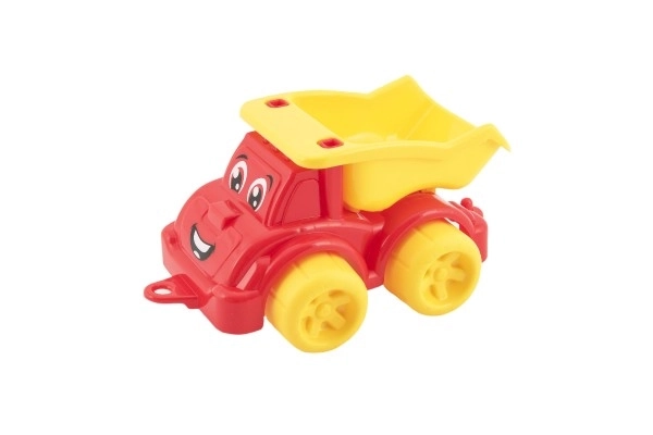 Camion à benne basculante de construction en plastique 3 couleurs 22x13x10cm 12m+