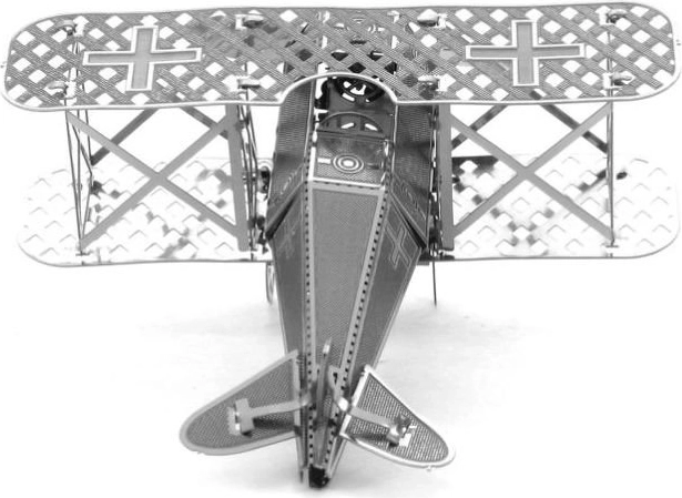 Biplan Fokker D.VII captivant