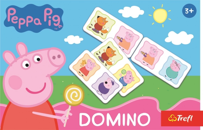 Dominos en papier Petit Cochon Peppa