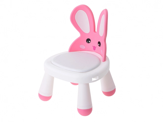 Chaise haute pour enfant - rose