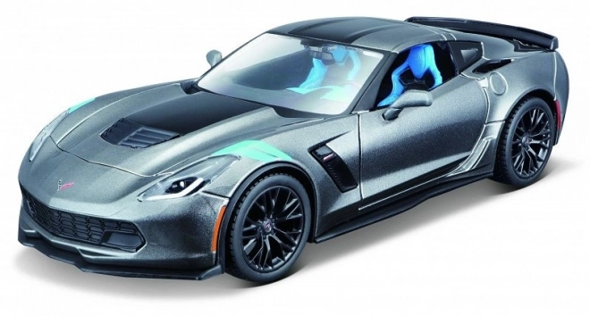 Modèle de voiture Corvette Grand Sport 2017 1:24