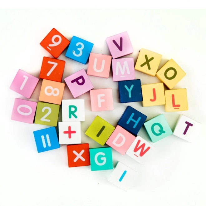 ECOTOYS Blocs de bois Ville