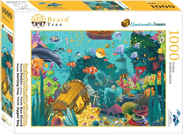 Puzzle BRAIN TREE Trésor sous la surface 1000 pièces