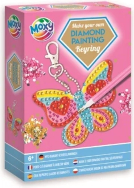 GRAFIX Peinture Diamantée Pendentif Papillon