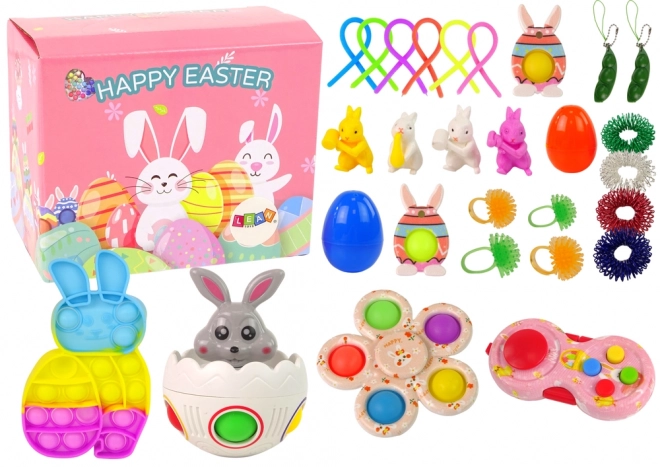 Ensemble anti-stress de Pâques Fidget Toys 29 pièces