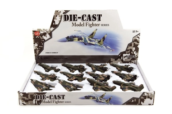 Set de 12 avions de chasse réalistes