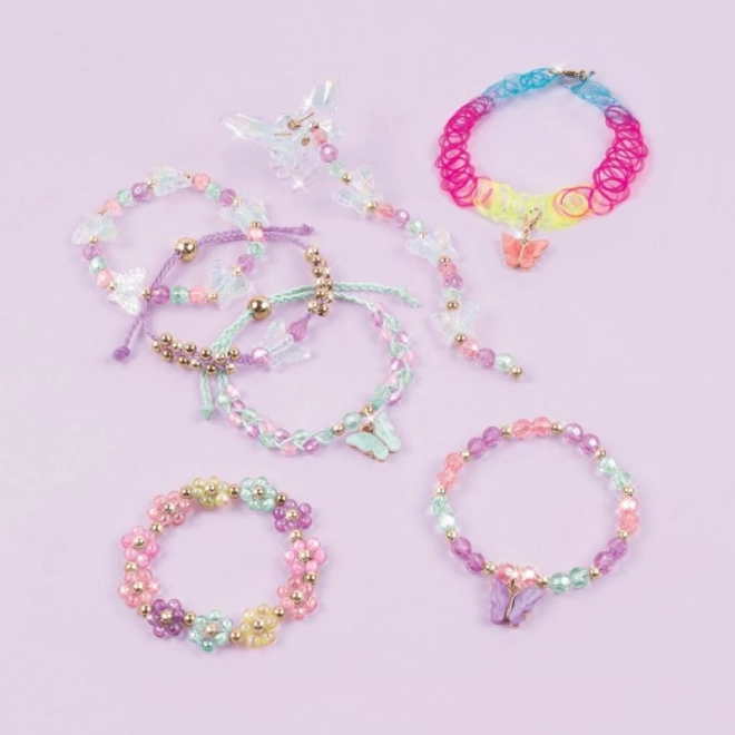 Kit pour fabriquer des bijoux avec des papillons