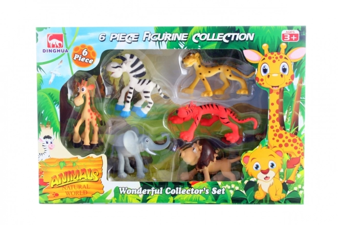 Ensemble d'animaux de safari