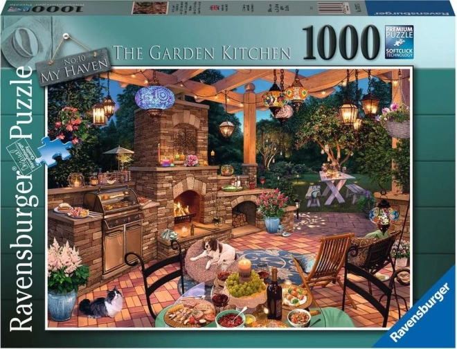 Puzzle Mon Refuge : Cuisine de Jardin 1000 pièces