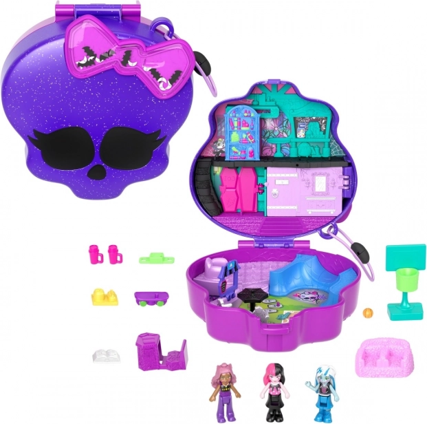 Ensemble compact Polly Pocket et Monster High