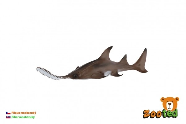 Poisson-scie commun en plastique, 22cm dans un sac