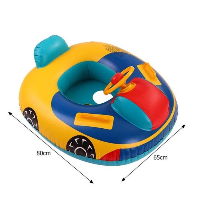 Bouée gonflable pour enfants avec volant et siège