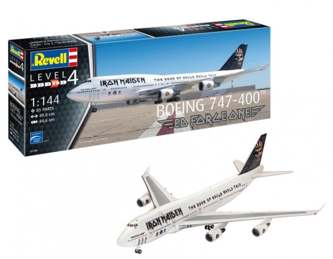 Modèle d'avion Boeing 747-400 Ed Force One