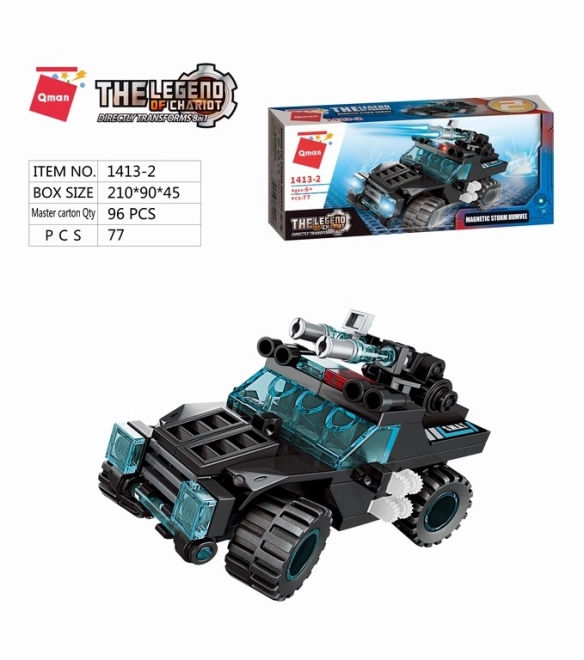 Véhicule de combat 8v1 Qman Shadow Pulse