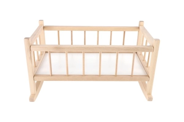 Berceau en bois pour poupées