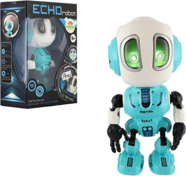Robot répéteur de phrases ECHO avec effets lumineux et sonores