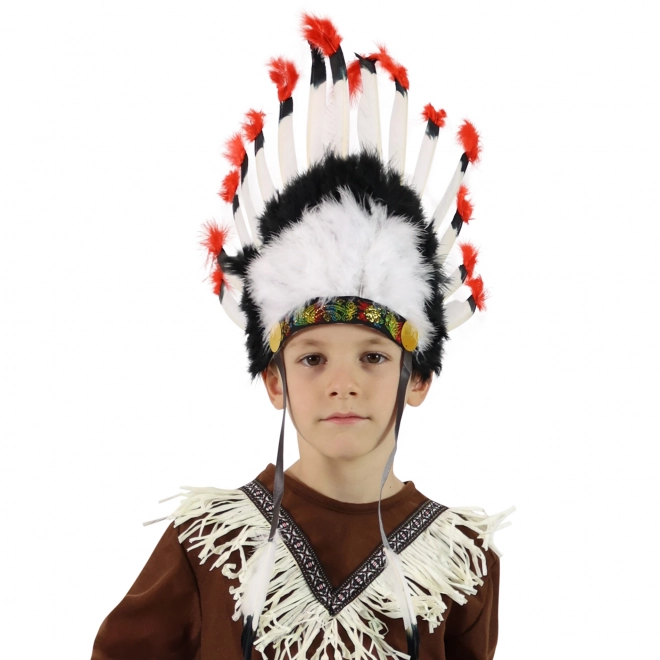 Coiffe de chef indien