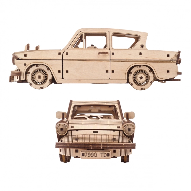 Ugears puzzle mécanique en bois 3D Harry Potter Ford Anglia Volant
