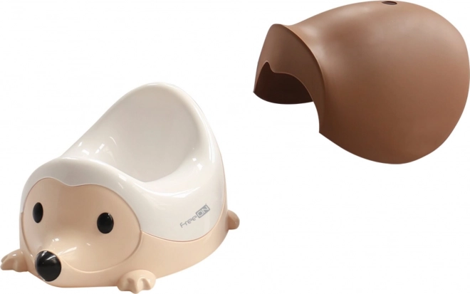 FREEON Petit pot Hérisson, marron