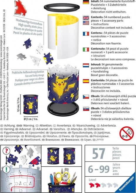 Support à crayons Pokémon 54 pièces