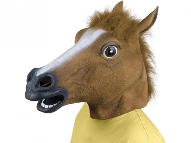 Masque de cheval en latex pour fête