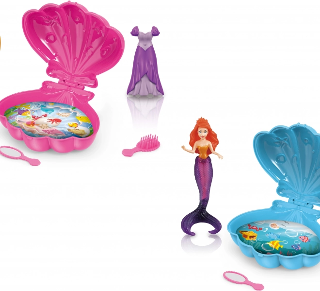 Sirène avec coquillage – jouet 9,5 cm