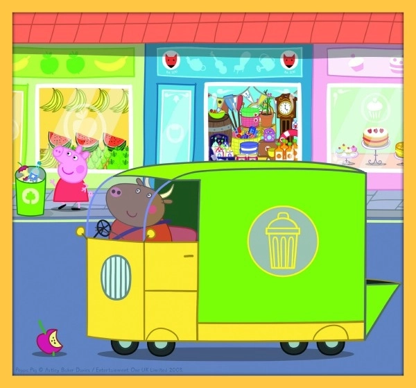 Puzzle 10 en 1 Peppa Pig