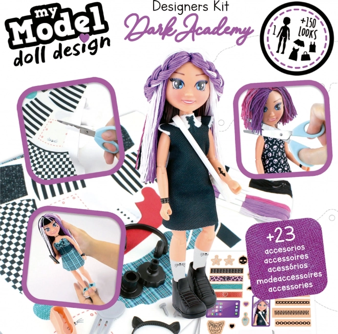 EDUCA Ensemble Créatif My Model Doll Design : Académie Obscure