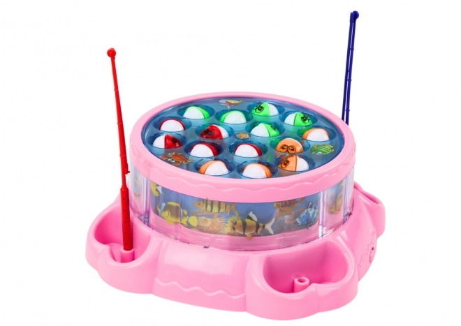 Jeu Cannes à Pêche Lumières Sons Rose