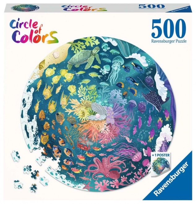 Puzzle Ravensburger Océan 500 pièces