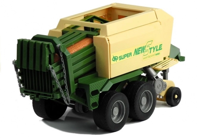 Grand tracteur avec remorque machine agricole 65 cm