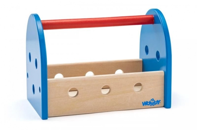 Ensemble en bois avec outils