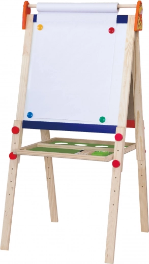 Rouleau de papier et aimants pour peindre sur papier