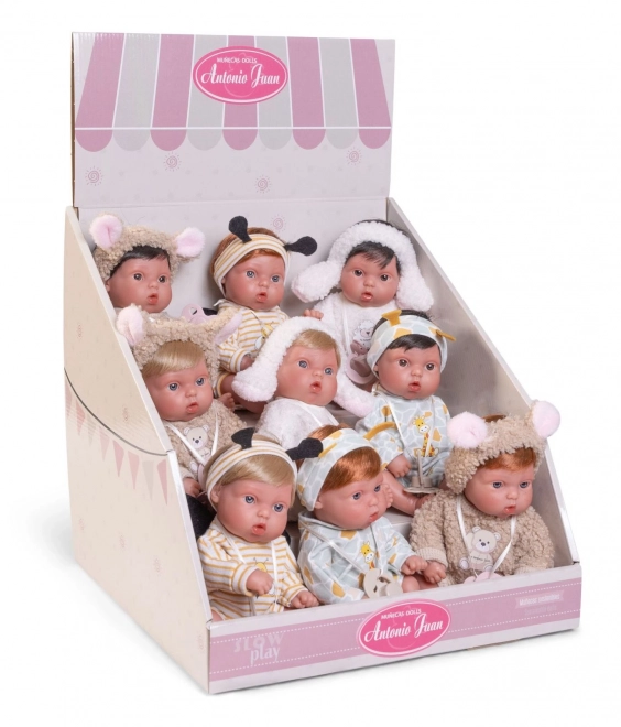 Antonio Juan 85317-2 Picolín ovečka - poupée réaliste bébé avec corps tout en vinyle - 21 cm