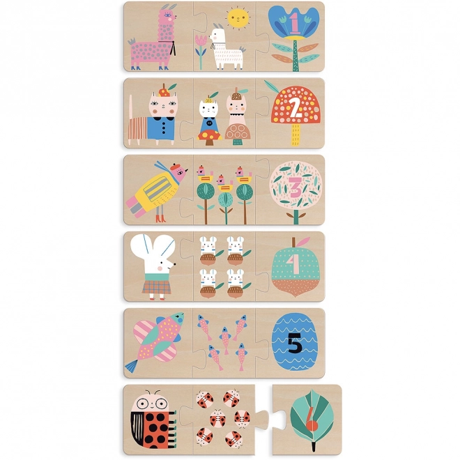 Vilac Puzzle Bois Maman et Petit