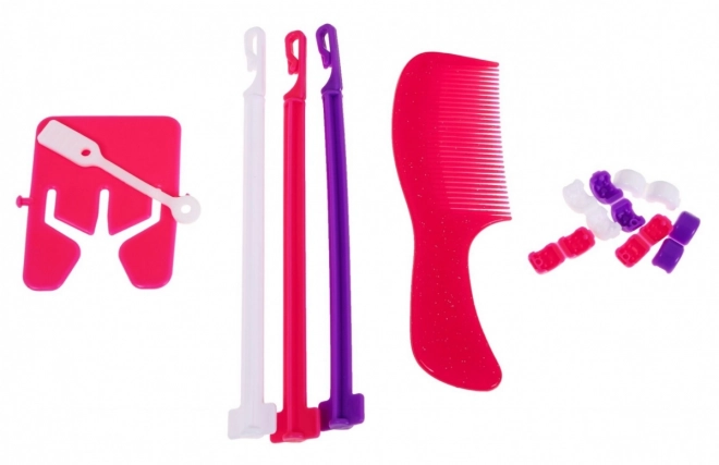 Ensemble de tressage pour enfants 6+ Rasoir pour les cheveux + accessoires