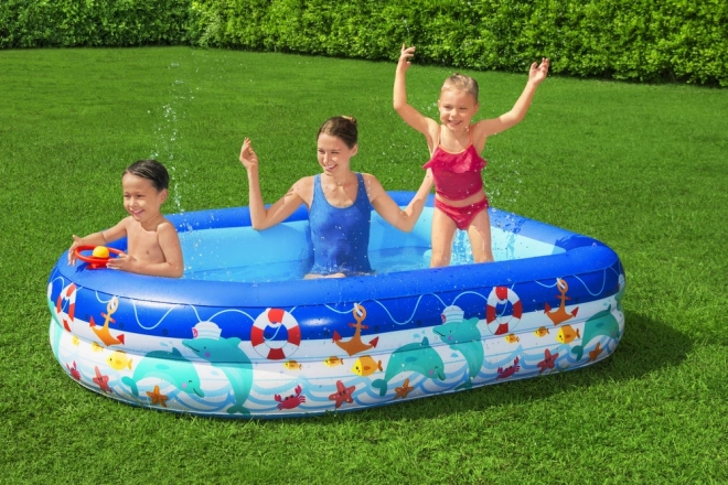 Bestway piscine avec toit et volant