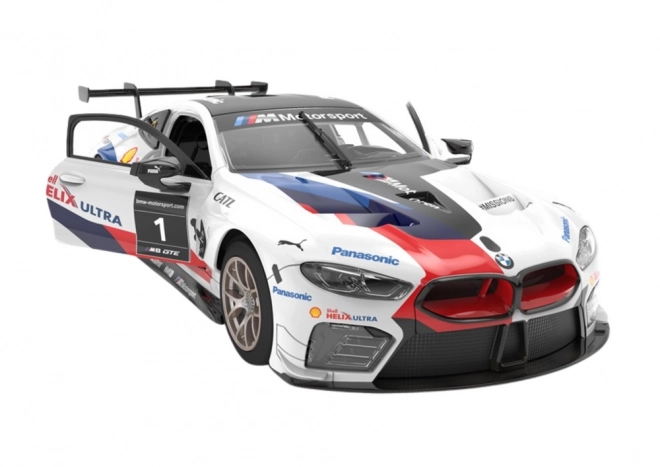 Rastar RC kit 1:18 BMW M8 GTE blanc 66 pièces