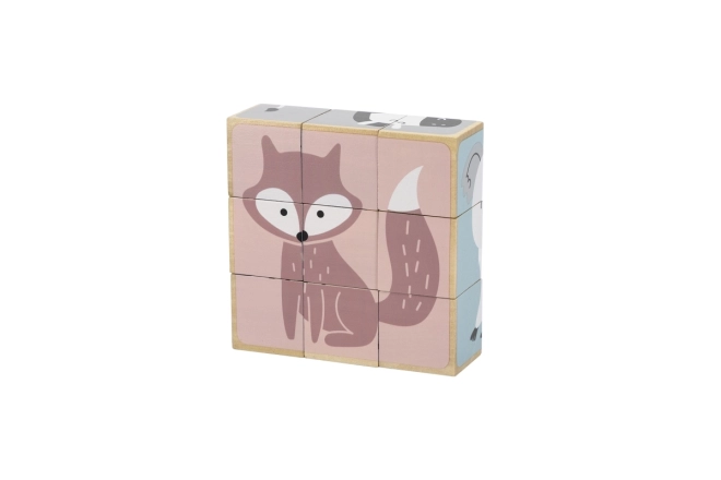 Blocs en bois 9 pcs
