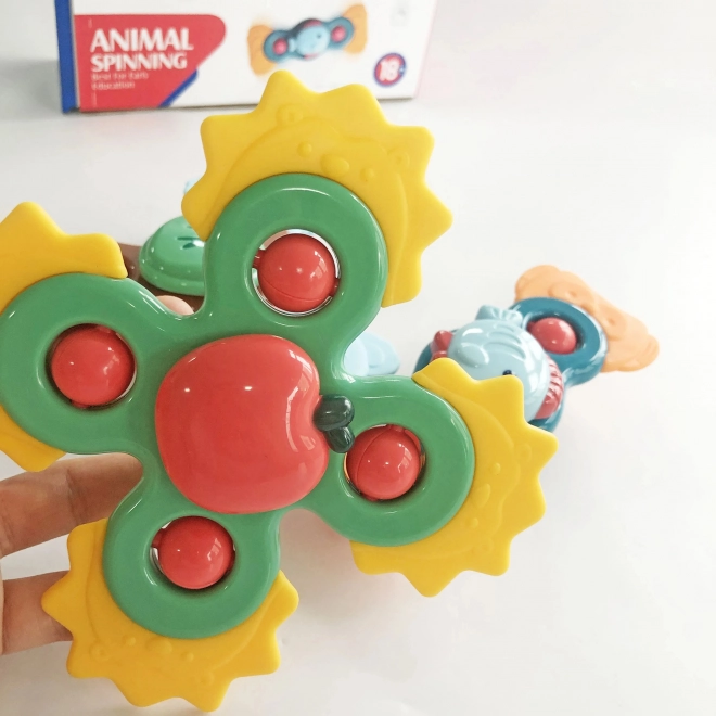 Woopie spinners sensoriels éducatifs pour enfants 3 en 1 en couleurs vives