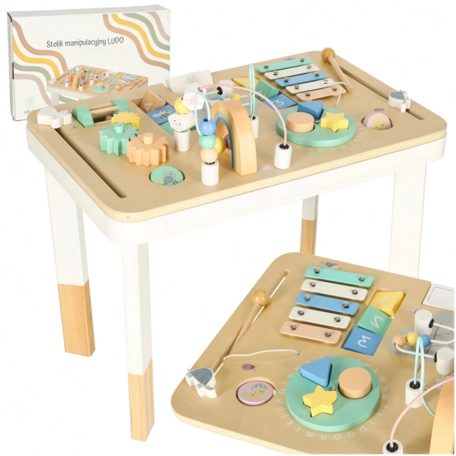 Table Montessori en Bois pour Enfants Lulilo