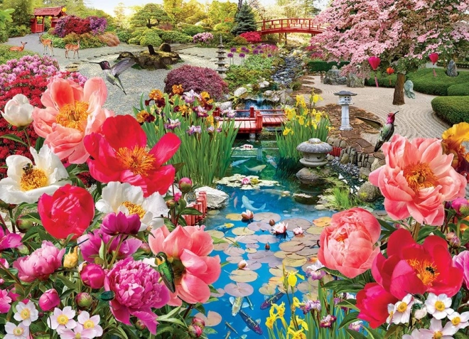 Puzzle Jardin Japonais 1000 pièces Cobble Hill