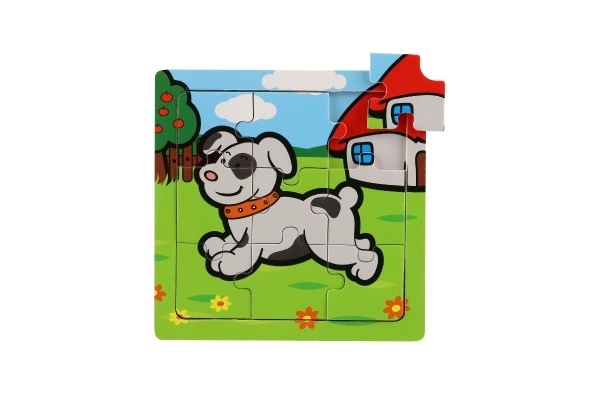 Mini puzzle Mes premiers animaux - 9 pièces