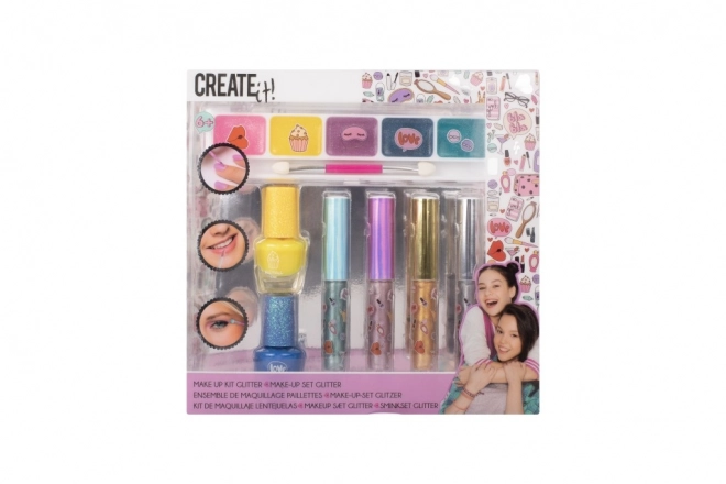 Kit de maquillage Creat it Métallique